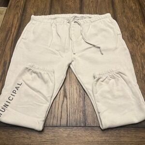 mens municipal xxl Sweat Pants   Light Grey…B42